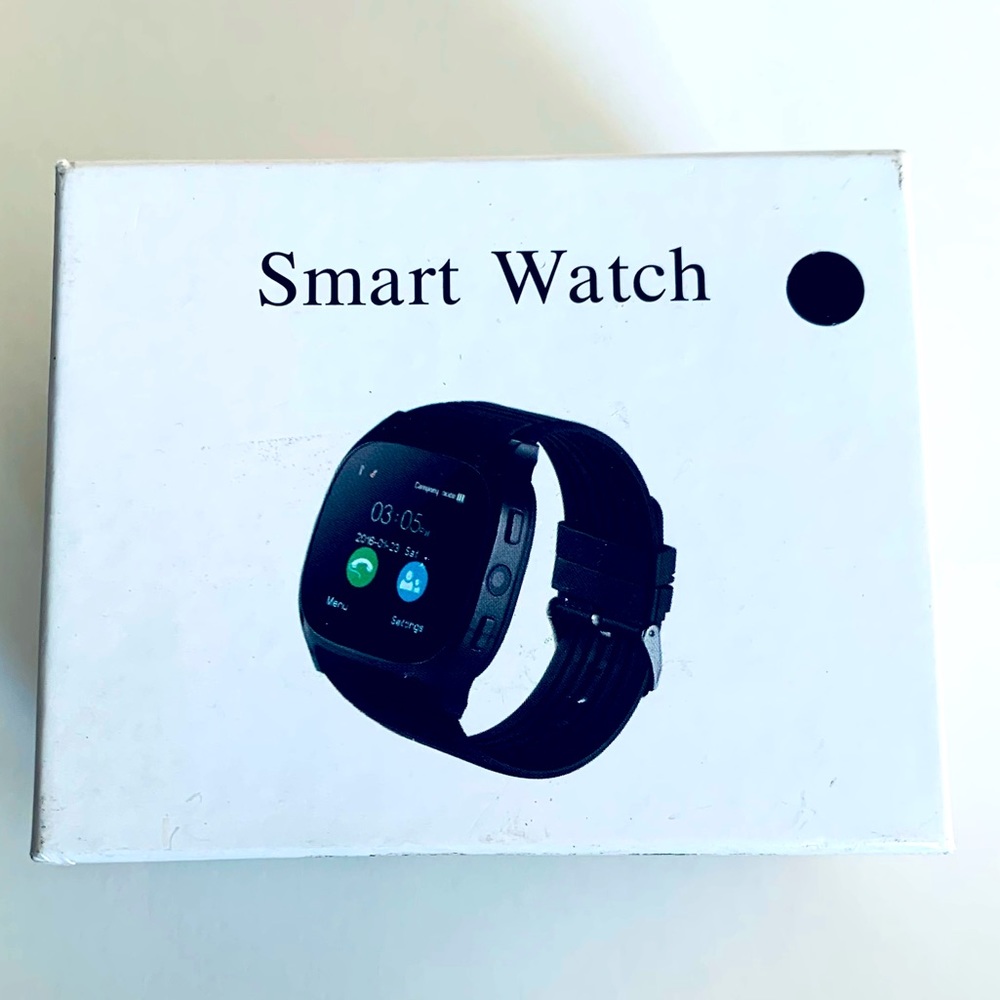 ⌚️🆕 Black Smartwatch for Men